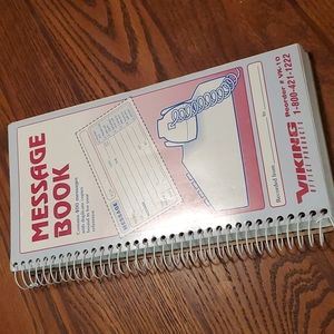 1991 Viking Office Products Message Book